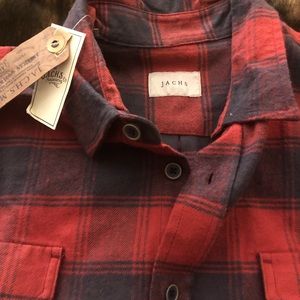 Jacks red flannel mens. XL. New